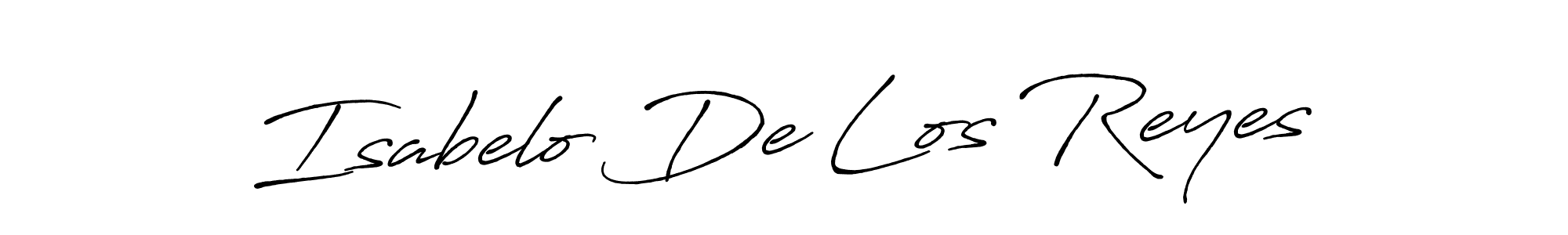 Design your own signature with our free online signature maker. With this signature software, you can create a handwritten (Antro_Vectra_Bolder) signature for name Isabelo De Los Reyes. Isabelo De Los Reyes signature style 7 images and pictures png