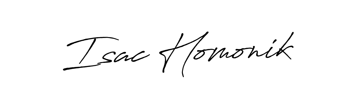Once you've used our free online signature maker to create your best signature Antro_Vectra_Bolder style, it's time to enjoy all of the benefits that Isac Homonik name signing documents. Isac Homonik signature style 7 images and pictures png