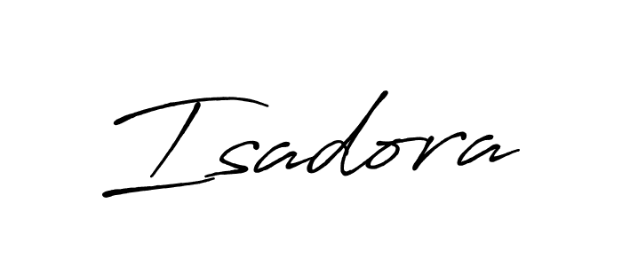 Once you've used our free online signature maker to create your best signature Antro_Vectra_Bolder style, it's time to enjoy all of the benefits that Isadora name signing documents. Isadora signature style 7 images and pictures png