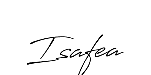 Use a signature maker to create a handwritten signature online. With this signature software, you can design (Antro_Vectra_Bolder) your own signature for name Isafea. Isafea signature style 7 images and pictures png