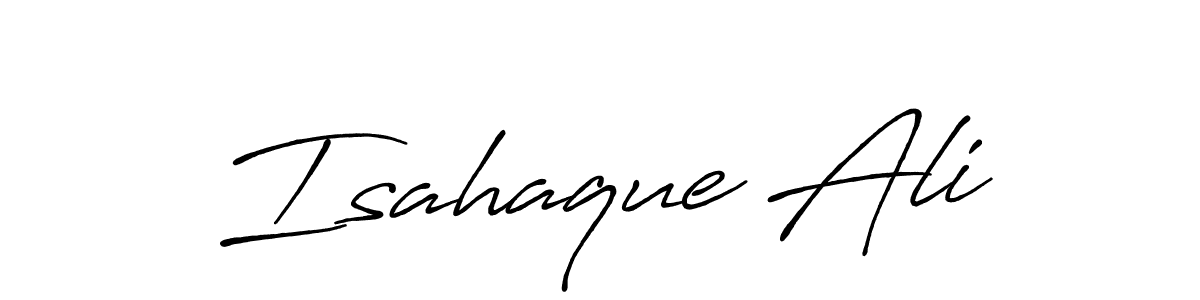 Here are the top 10 professional signature styles for the name Isahaque Ali. These are the best autograph styles you can use for your name. Isahaque Ali signature style 7 images and pictures png