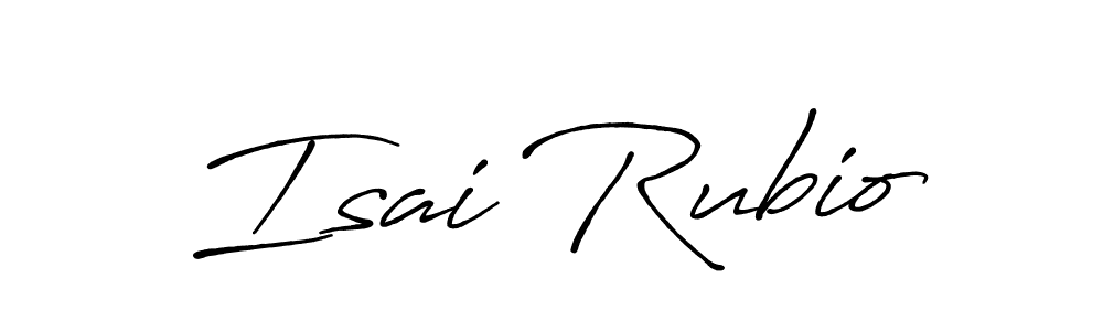 Antro_Vectra_Bolder is a professional signature style that is perfect for those who want to add a touch of class to their signature. It is also a great choice for those who want to make their signature more unique. Get Isai Rubio name to fancy signature for free. Isai Rubio signature style 7 images and pictures png