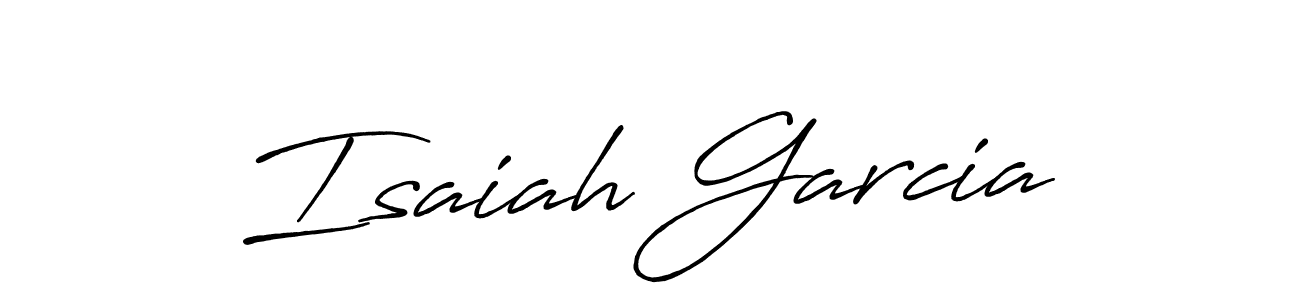 It looks lik you need a new signature style for name Isaiah Garcia. Design unique handwritten (Antro_Vectra_Bolder) signature with our free signature maker in just a few clicks. Isaiah Garcia signature style 7 images and pictures png