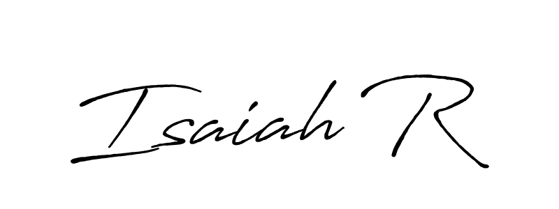 Antro_Vectra_Bolder is a professional signature style that is perfect for those who want to add a touch of class to their signature. It is also a great choice for those who want to make their signature more unique. Get Isaiah R name to fancy signature for free. Isaiah R signature style 7 images and pictures png