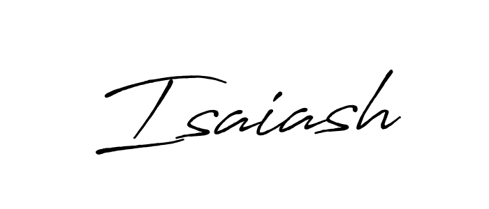 How to make Isaiash signature? Antro_Vectra_Bolder is a professional autograph style. Create handwritten signature for Isaiash name. Isaiash signature style 7 images and pictures png