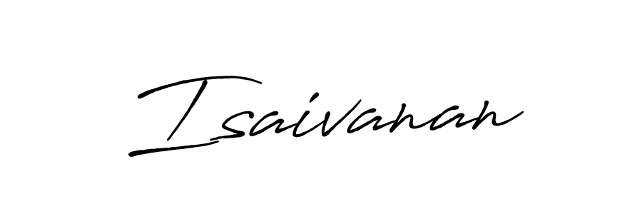 Make a beautiful signature design for name Isaivanan. Use this online signature maker to create a handwritten signature for free. Isaivanan signature style 7 images and pictures png