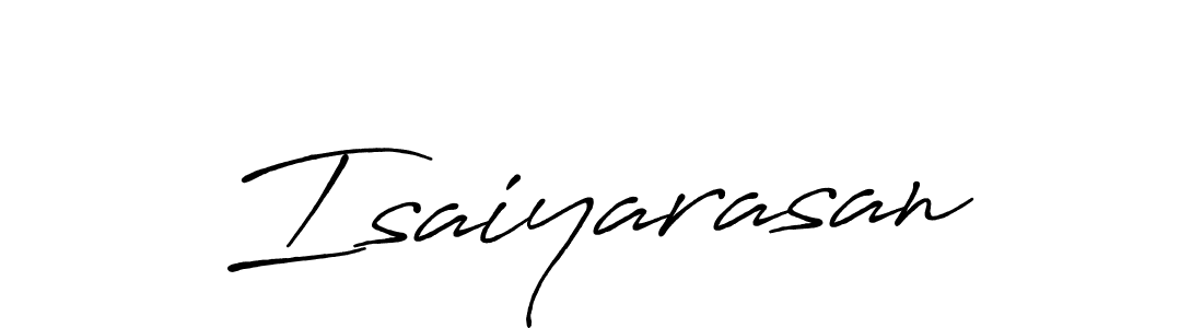 Also we have Isaiyarasan name is the best signature style. Create professional handwritten signature collection using Antro_Vectra_Bolder autograph style. Isaiyarasan signature style 7 images and pictures png
