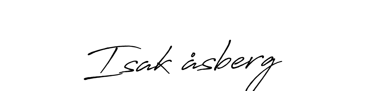 The best way (Antro_Vectra_Bolder) to make a short signature is to pick only two or three words in your name. The name Isak åsberg include a total of six letters. For converting this name. Isak åsberg signature style 7 images and pictures png