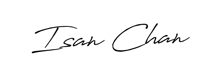 Also You can easily find your signature by using the search form. We will create Isan Chan name handwritten signature images for you free of cost using Antro_Vectra_Bolder sign style. Isan Chan signature style 7 images and pictures png