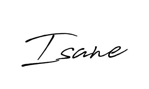 How to make Isane signature? Antro_Vectra_Bolder is a professional autograph style. Create handwritten signature for Isane name. Isane signature style 7 images and pictures png