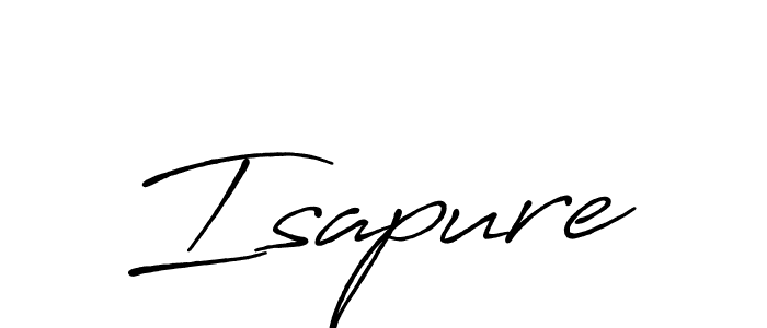 Similarly Antro_Vectra_Bolder is the best handwritten signature design. Signature creator online .You can use it as an online autograph creator for name Isapure. Isapure signature style 7 images and pictures png