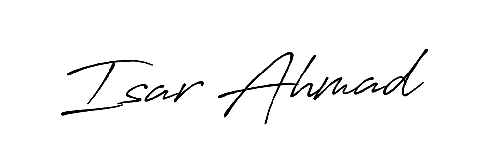 It looks lik you need a new signature style for name Isar Ahmad. Design unique handwritten (Antro_Vectra_Bolder) signature with our free signature maker in just a few clicks. Isar Ahmad signature style 7 images and pictures png