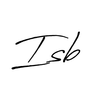 How to make Isb signature? Antro_Vectra_Bolder is a professional autograph style. Create handwritten signature for Isb name. Isb signature style 7 images and pictures png
