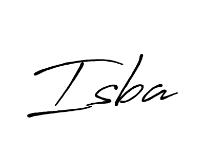 Also You can easily find your signature by using the search form. We will create Isba name handwritten signature images for you free of cost using Antro_Vectra_Bolder sign style. Isba signature style 7 images and pictures png