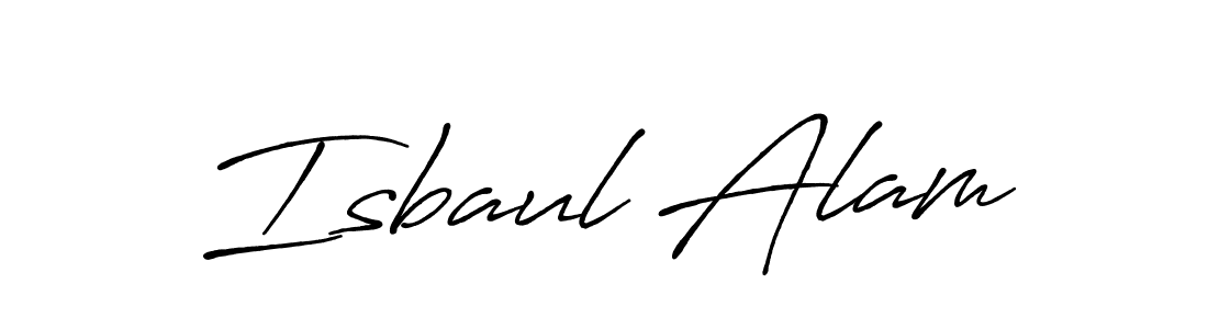 It looks lik you need a new signature style for name Isbaul Alam. Design unique handwritten (Antro_Vectra_Bolder) signature with our free signature maker in just a few clicks. Isbaul Alam signature style 7 images and pictures png