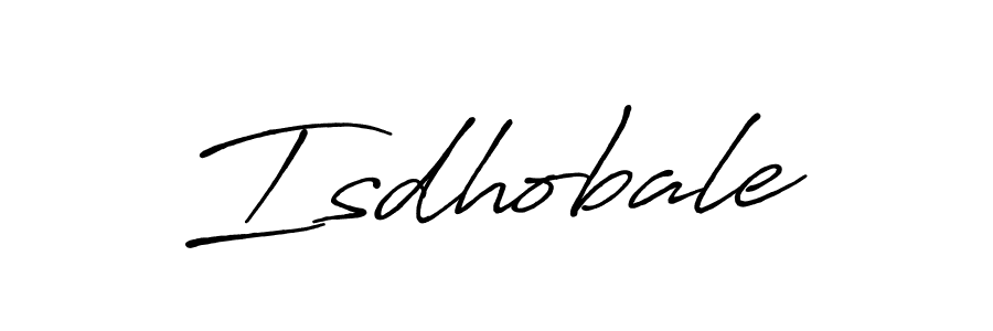 Once you've used our free online signature maker to create your best signature Antro_Vectra_Bolder style, it's time to enjoy all of the benefits that Isdhobale name signing documents. Isdhobale signature style 7 images and pictures png