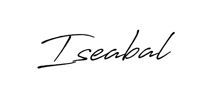 You should practise on your own different ways (Antro_Vectra_Bolder) to write your name (Iseabal) in signature. don't let someone else do it for you. Iseabal signature style 7 images and pictures png