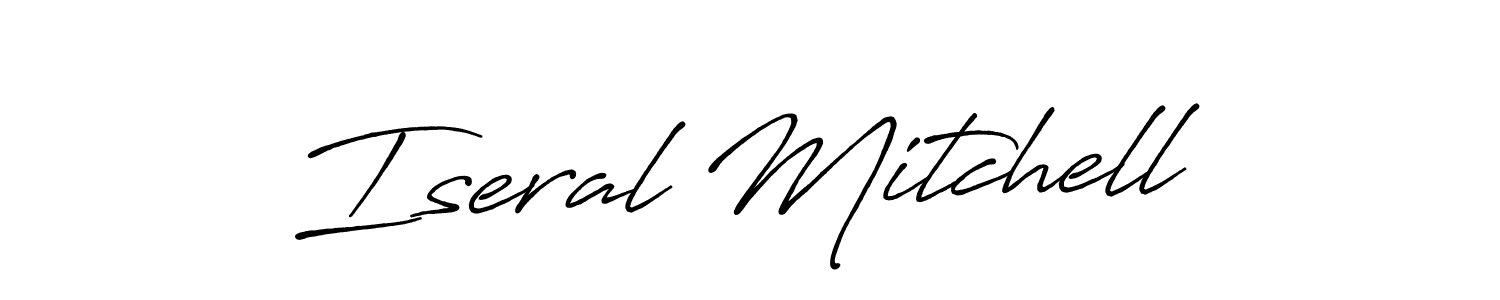 It looks lik you need a new signature style for name Iseral Mitchell. Design unique handwritten (Antro_Vectra_Bolder) signature with our free signature maker in just a few clicks. Iseral Mitchell signature style 7 images and pictures png