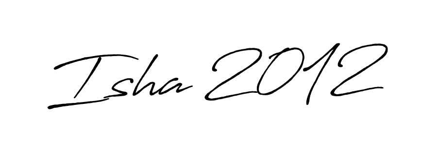 Make a beautiful signature design for name Isha 2012. Use this online signature maker to create a handwritten signature for free. Isha 2012 signature style 7 images and pictures png