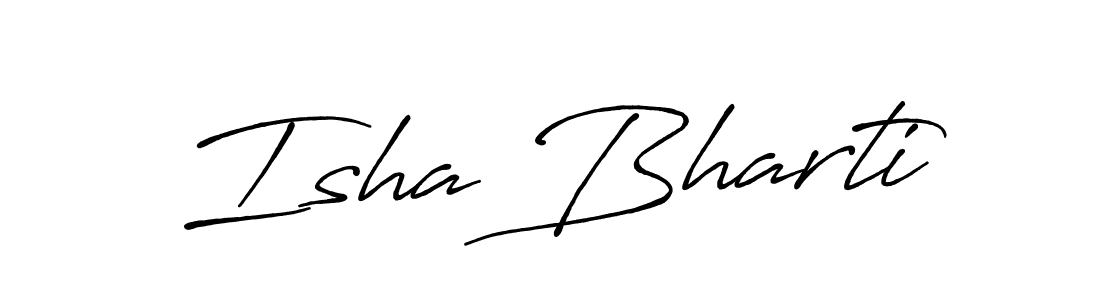 Make a short Isha Bharti signature style. Manage your documents anywhere anytime using Antro_Vectra_Bolder. Create and add eSignatures, submit forms, share and send files easily. Isha Bharti signature style 7 images and pictures png