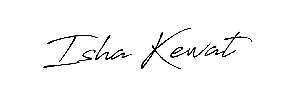 How to make Isha Kewat signature? Antro_Vectra_Bolder is a professional autograph style. Create handwritten signature for Isha Kewat name. Isha Kewat signature style 7 images and pictures png
