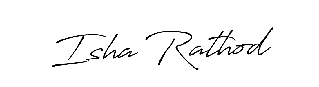 Antro_Vectra_Bolder is a professional signature style that is perfect for those who want to add a touch of class to their signature. It is also a great choice for those who want to make their signature more unique. Get Isha Rathod name to fancy signature for free. Isha Rathod signature style 7 images and pictures png