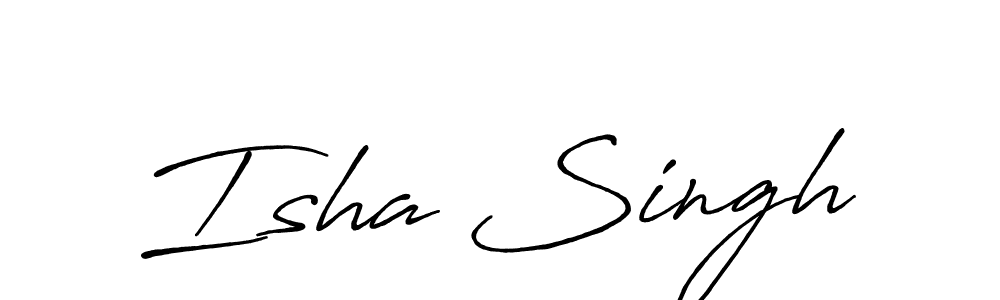 You can use this online signature creator to create a handwritten signature for the name Isha Singh. This is the best online autograph maker. Isha Singh signature style 7 images and pictures png