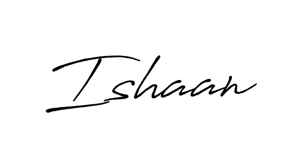 How to make Ishaan name signature. Use Antro_Vectra_Bolder style for creating short signs online. This is the latest handwritten sign. Ishaan signature style 7 images and pictures png