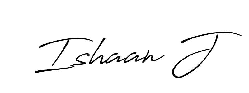 It looks lik you need a new signature style for name Ishaan J. Design unique handwritten (Antro_Vectra_Bolder) signature with our free signature maker in just a few clicks. Ishaan J signature style 7 images and pictures png