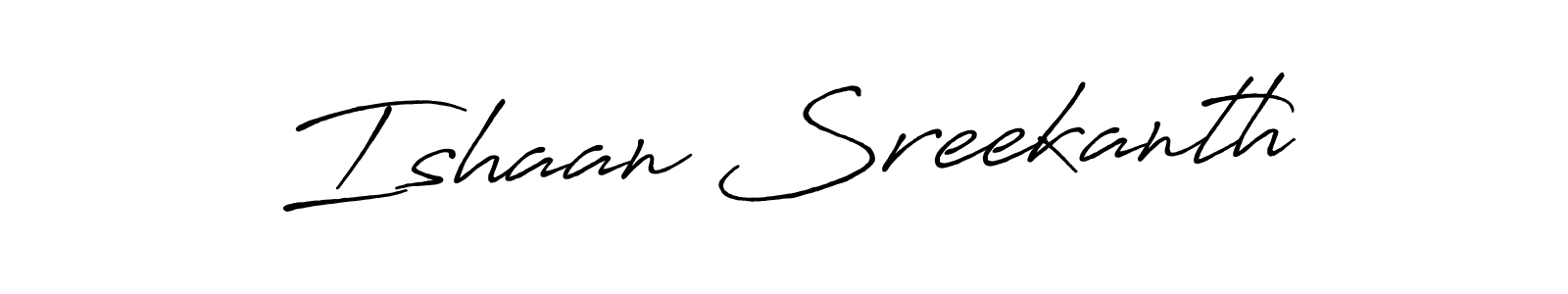 You can use this online signature creator to create a handwritten signature for the name Ishaan Sreekanth. This is the best online autograph maker. Ishaan Sreekanth signature style 7 images and pictures png