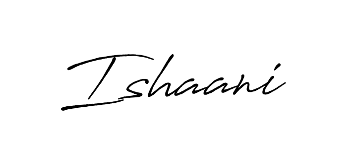 if you are searching for the best signature style for your name Ishaani. so please give up your signature search. here we have designed multiple signature styles  using Antro_Vectra_Bolder. Ishaani signature style 7 images and pictures png