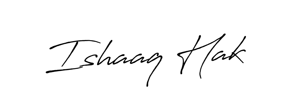 Best and Professional Signature Style for Ishaaq Hak. Antro_Vectra_Bolder Best Signature Style Collection. Ishaaq Hak signature style 7 images and pictures png