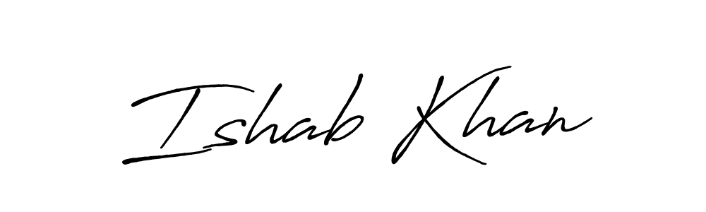 Make a beautiful signature design for name Ishab Khan. Use this online signature maker to create a handwritten signature for free. Ishab Khan signature style 7 images and pictures png