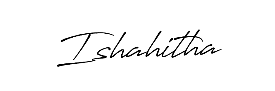 How to Draw Ishahitha signature style? Antro_Vectra_Bolder is a latest design signature styles for name Ishahitha. Ishahitha signature style 7 images and pictures png