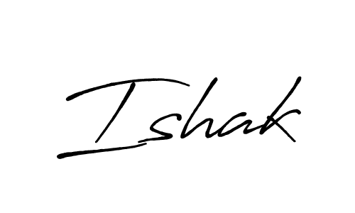 Make a beautiful signature design for name Ishak. Use this online signature maker to create a handwritten signature for free. Ishak signature style 7 images and pictures png