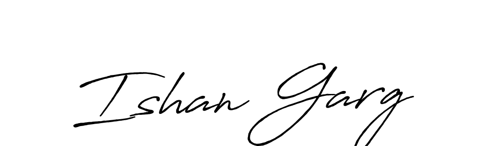 Make a beautiful signature design for name Ishan Garg. Use this online signature maker to create a handwritten signature for free. Ishan Garg signature style 7 images and pictures png