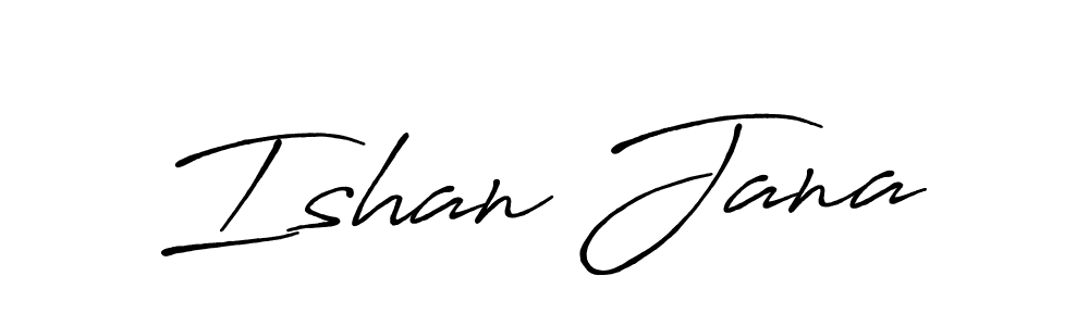 Make a beautiful signature design for name Ishan Jana. Use this online signature maker to create a handwritten signature for free. Ishan Jana signature style 7 images and pictures png