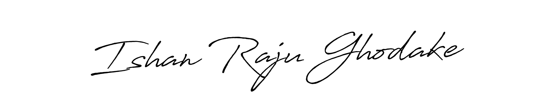 Make a beautiful signature design for name Ishan Raju Ghodake. Use this online signature maker to create a handwritten signature for free. Ishan Raju Ghodake signature style 7 images and pictures png