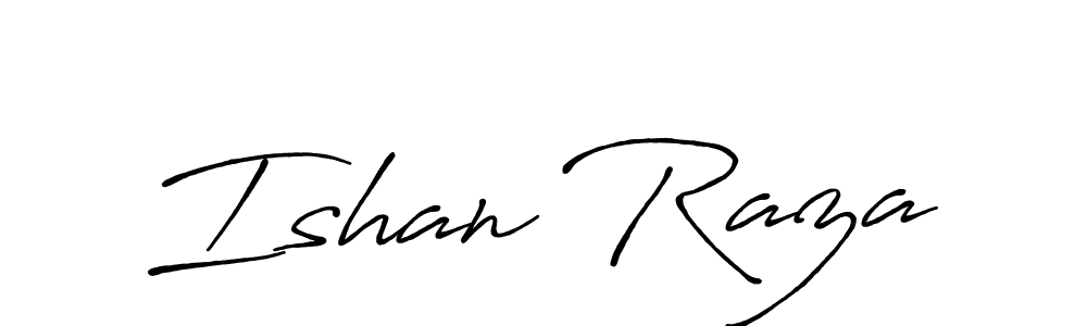 Ishan Raza stylish signature style. Best Handwritten Sign (Antro_Vectra_Bolder) for my name. Handwritten Signature Collection Ideas for my name Ishan Raza. Ishan Raza signature style 7 images and pictures png