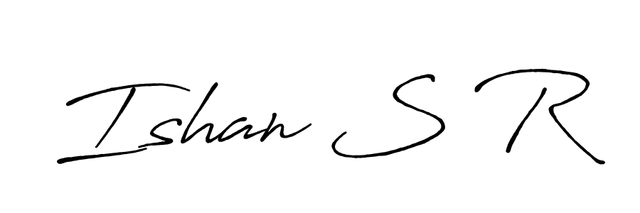 Make a beautiful signature design for name Ishan S R. Use this online signature maker to create a handwritten signature for free. Ishan S R signature style 7 images and pictures png