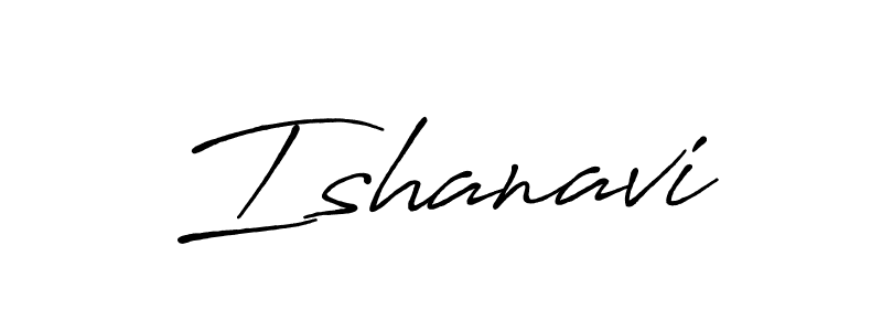 Make a beautiful signature design for name Ishanavi. Use this online signature maker to create a handwritten signature for free. Ishanavi signature style 7 images and pictures png