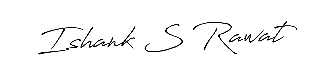 How to Draw Ishank S Rawat signature style? Antro_Vectra_Bolder is a latest design signature styles for name Ishank S Rawat. Ishank S Rawat signature style 7 images and pictures png