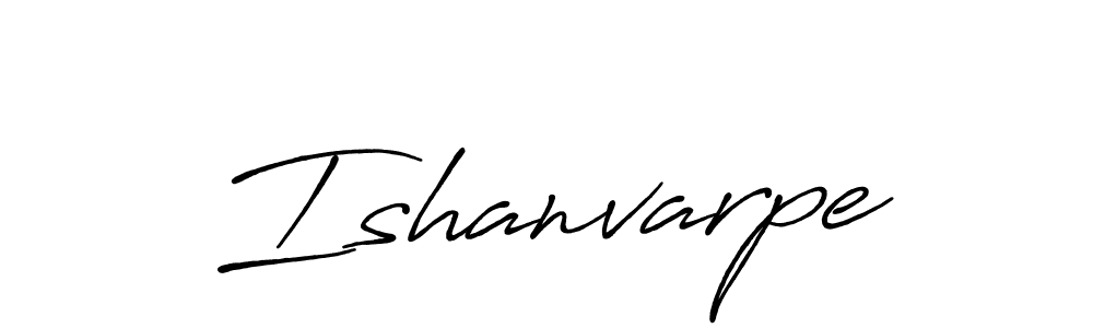 Also You can easily find your signature by using the search form. We will create Ishanvarpe name handwritten signature images for you free of cost using Antro_Vectra_Bolder sign style. Ishanvarpe signature style 7 images and pictures png
