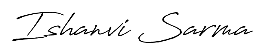 Discover the perfect balance of readability and style for Ishanvi Sarma with Antro_Vectra_Bolder font. Create your dream signature today. Ishanvi Sarma signature style 7 images and pictures png