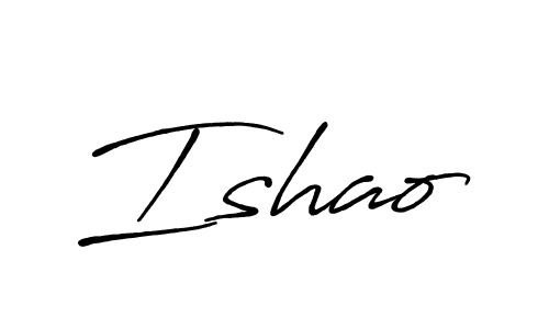 This is the best signature style for the Ishao name. Also you like these signature font (Antro_Vectra_Bolder). Mix name signature. Ishao signature style 7 images and pictures png