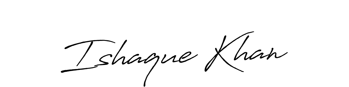 Also You can easily find your signature by using the search form. We will create Ishaque Khan name handwritten signature images for you free of cost using Antro_Vectra_Bolder sign style. Ishaque Khan signature style 7 images and pictures png
