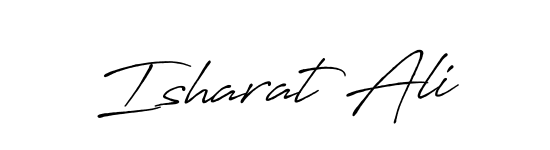 Once you've used our free online signature maker to create your best signature Antro_Vectra_Bolder style, it's time to enjoy all of the benefits that Isharat Ali name signing documents. Isharat Ali signature style 7 images and pictures png