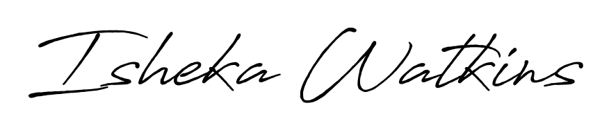 Generate high-definition signature styles for Isheka Watkins. The Antro_Vectra_Bolder typeface ensures crisp legibility and sophisticated design. Isheka Watkins signature style 7 images and pictures png