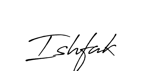 The best way (Antro_Vectra_Bolder) to make a short signature is to pick only two or three words in your name. The name Ishfak include a total of six letters. For converting this name. Ishfak signature style 7 images and pictures png