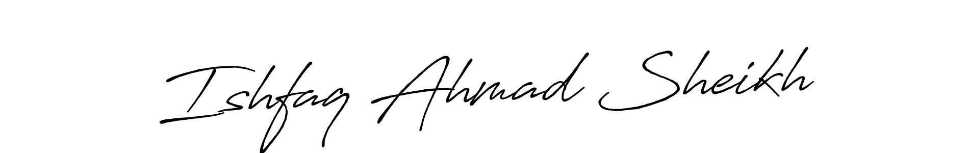 Here are the top 10 professional signature styles for the name Ishfaq Ahmad Sheikh. These are the best autograph styles you can use for your name. Ishfaq Ahmad Sheikh signature style 7 images and pictures png